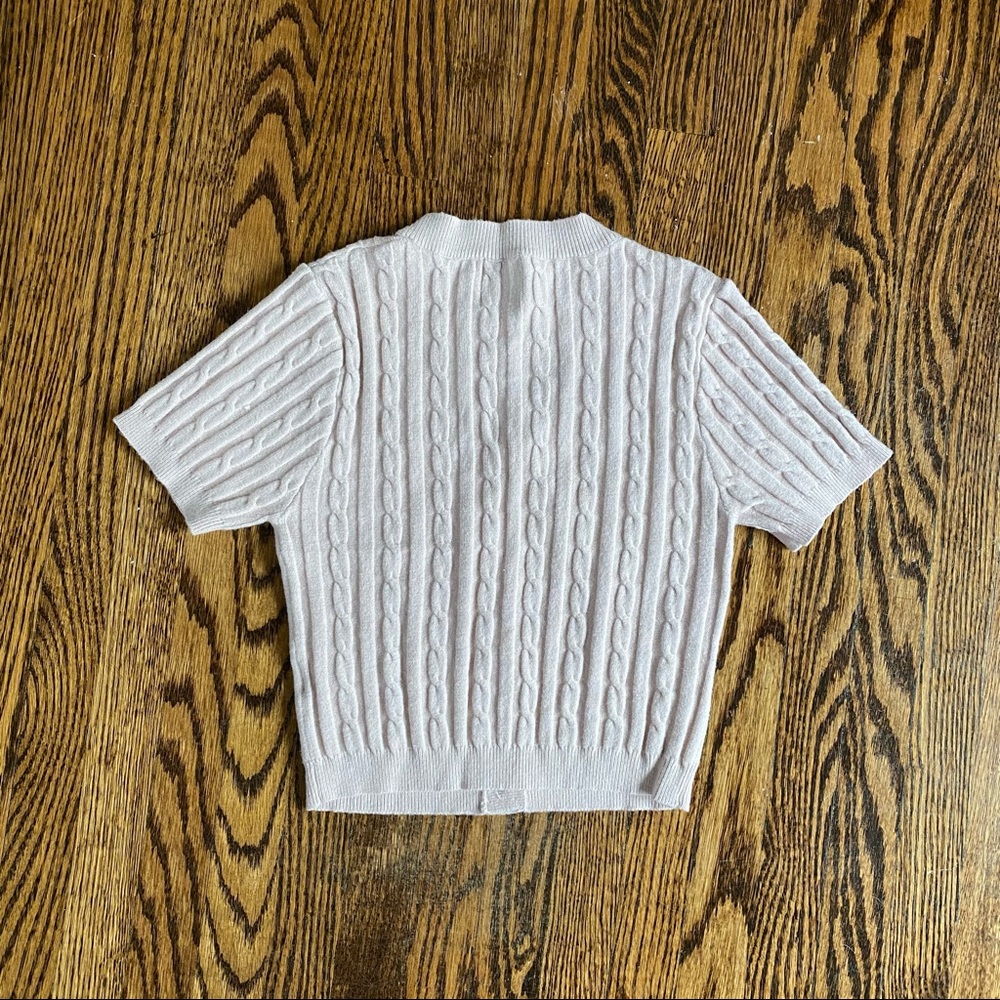 Pink cropped tee - Picture 2 of 2